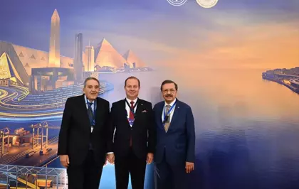 Edirne Ticaret Borsası Başkanı Özay Öztürk, Türkiye-Mısır Oda ve Borsalar İş Forumu'na katıldı