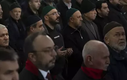 Kahramanmaraş merkezli depremlerde yaşamını yitirenler için Bolu'da mevlit okutuldu