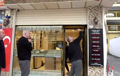 Yalova'da film gibi kuyumcu soygunu