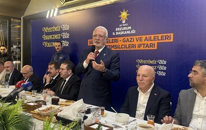 AK Parti Genel Başkanvekili Elitaş, Erzurum'da iftar programında konuştu Açıklaması
