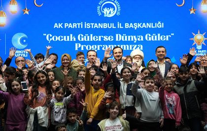 AK Parti İstanbul İl Başkanlığınca ''Çocuk Gülerse Dünya Güler'' programı düzenlendi