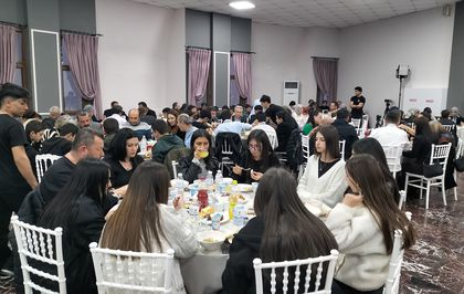 Antalya'da yaşayan mühtediler iftar sofrasında buluştu