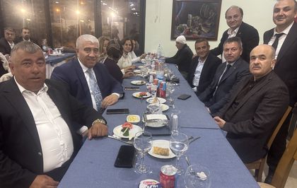 Antalya'daki Çorumlu İş İnsanları iftarda bir araya geldi
