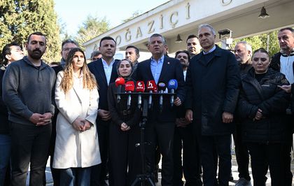 CHP Genel Başkanı Özel, Boğaziçi Üniversitesi'ni ziyaretinin ardından konuştu Açıklaması