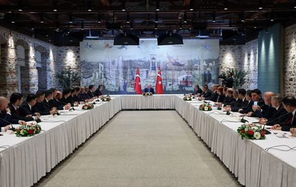 Erdoğan, ASKON Yönetim Kurulu Üyelerini Kabul Etti