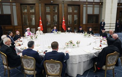 Cumhurbaşkanı Erdoğan, dini azınlık temsilcileriyle iftarda bir araya geldi Açıklaması