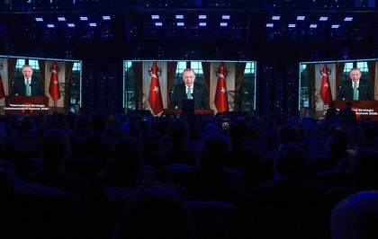 Cumhurbaşkanı Erdoğan, STRATCOM Zirvesi'ne video mesaj gönderdi Açıklaması