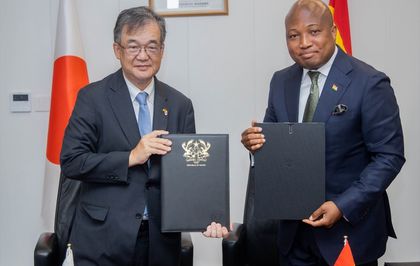 Gana ile Japonya arasında 20 milyon dolarlık sağlık hibesi anlaşması
