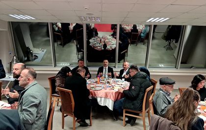 Havza Kaymakamlığı şehit yakınları ve gazilere iftar verdi