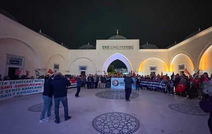 Mescid-i Aksa Protestosu Antalya'da