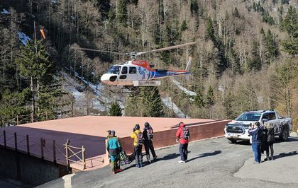 Kaçkar Dağları'nda ''heliski'' heyecanı sona erdi