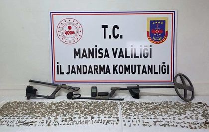 Manisa'da 2 bin 580 sikke ele geçirildi