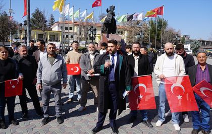 Polatlı'da parklarda işletmecilik yapan esnaftan belediyenin tahliye kararına protesto