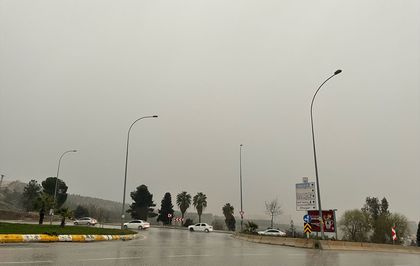 Şanlıurfa'da sağanak etkili oldu