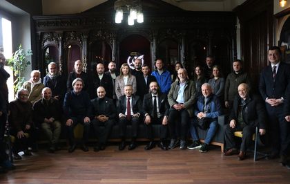 Trabzon Valisi Şahin'den Trabzon Gazeteciler Cemiyeti'ne ziyaret