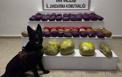Van'da 31 kilo 551 gram uyuşturucu ele geçirildi