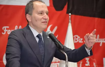 Yeniden Refah Partisi Genel Başkanı Erbakan, partisinin Bilecik'in Bozüyük İlçe Kongresi'ne katıldı