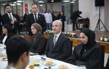 YÖK Başkanı Prof. Dr. Erol Özvar Hatay'da öğrencilerle iftar yaptı