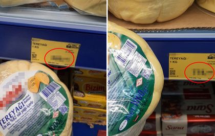 Tereyağı fiyatının 3 ay içerisindeki değişimi ''Yok artık'' dedirtti