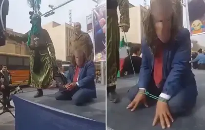 Komşu ülkede kaydedilen görüntü gündeme bomba gibi düştü