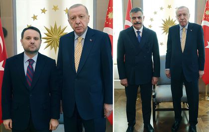 Cumhurbaşkanı Erdoğan, bakanlar Gürlek ve Çiftçi'yi kabul etti