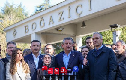 Özgür Özel Boğaziçi Üniversitesi ziyareti sonrası konuştu