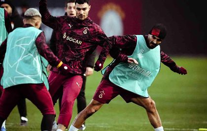 Galatasaray, Juventus maçı hazırlıklarına başladı