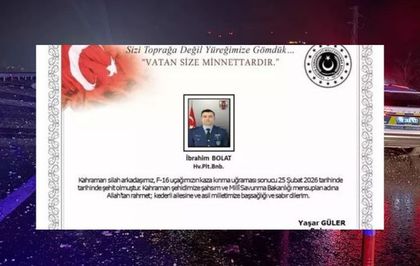 Balıkesir'de düşen uçağın pilotu kim? F-16 kazasında şehit olan Hava Pilot Binbaşı İbrahim Bolat kimdir, kaç yaşında ve nereli?