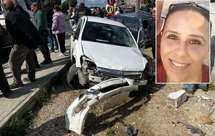Kaldırıma savrulan otomobil çocuklarına yemek götüren anneyi hayattan kopardı