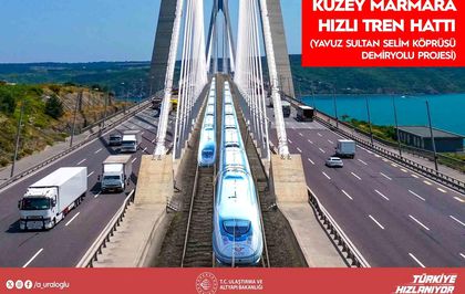 Bakan Uraloğlu: ''İstanbul Havalimanı ile Sabiha Gökçen Havalimanı ilk kez doğrudan demiryolu ile birbirine bağlanacak''