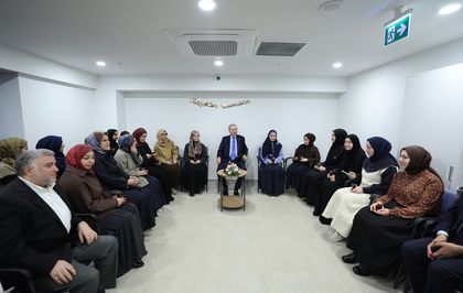 Cumhurbaşkanı Erdoğan, Marmara Üniversitesi Öğrenci Yurdunu Ziyaret Etti