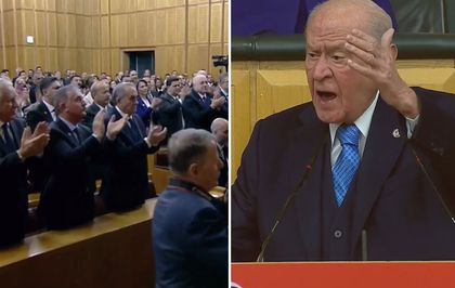 Bahçeli'nin Kürtlerle ilgili sözleri parti grubunda ayakta alkışlandı