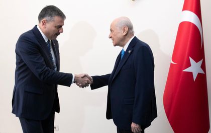 Bakan Çiftçi'den, Bahçeli'ye ziyaret