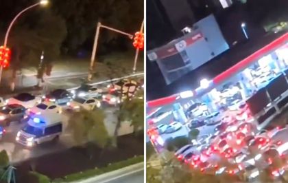 Çin'de zam öncesi benzin istasyonlarında uzun kuyruklar oluştu