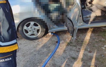 Park halindeki otomobilde ölü bulundu
