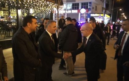 Mehmet Şimşek, AK Parti Batman İl Başkanlığını Ziyaret Etti