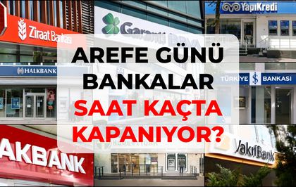 Yarın bankalar açık mı, kaça kadar açık? 19 Mart arefe günü bankalar kaçta kapanıyor?