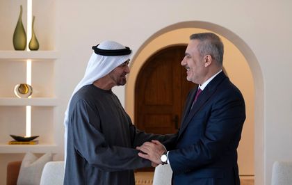 Bakan Fidan, BAE'de