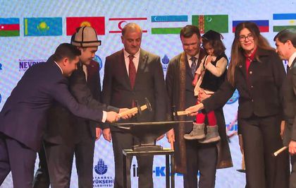 Baharın gelişini ateş yakıp demir döverek kutladılar