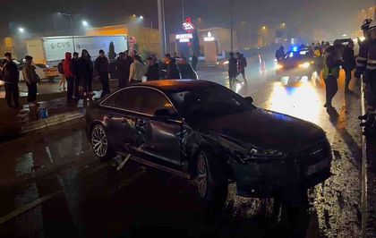 Bartın'da 4 araçlı zincirleme kaza: 2 yaralı