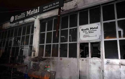 Demirci dükkanında patlama: 1 ölü, 2 yaralı