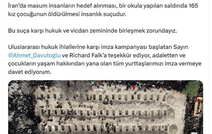 Özgür Özel: Amerika'nın ve İsrail'in düzeni, dünya düzeni değildir
