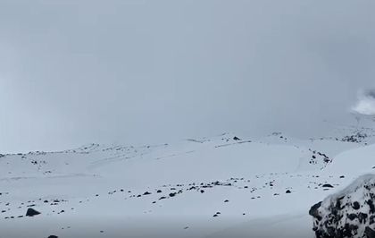 Ağrı Dağı'nda kaybolan kadın dağcı için arama kurtarma çalışması başlatıldı