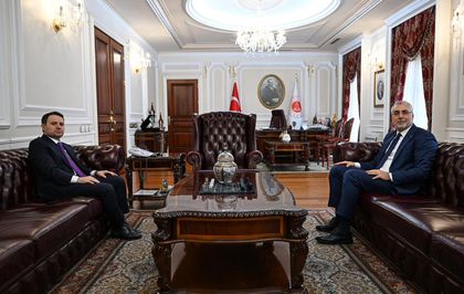 Bakanlar Gürlek ve Işıkhan bir araya geldi