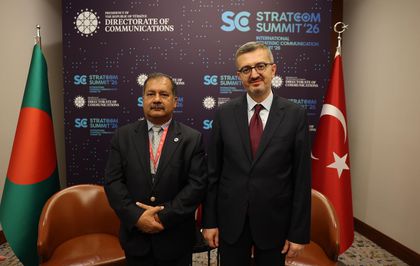 İletişim Başkanı Duran, STRATCOM Zirvesi'nin ikinci gününde görüşmeler gerçekleştirdi