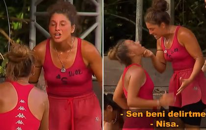 Survivor'da Seren Ay ve Nisanur arasında büyük kavga! Acun cezayı açıkladı