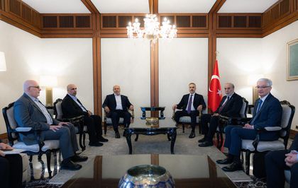 Bakan Fidan, Hamas heyetiyle bir araya geldi