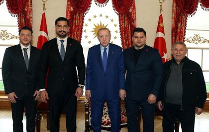 Cumhurbaşkanı Erdoğan, Taha Akgül'ü kabul etti