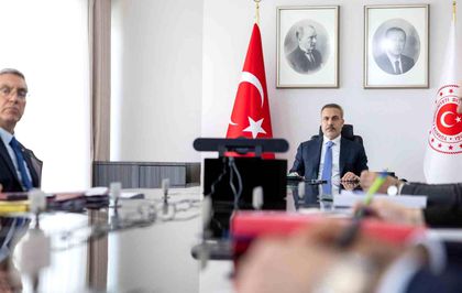 Bakan Fidan ''Hürmüz Boğazı'nda durum'' konulu çevrimiçi toplantıya katıldı