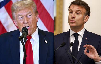 Trump'tan skandal sözler! Macron'u eşi üzerinden hedef aldı